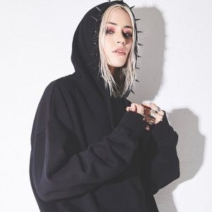 Dollskill spiked hoodie